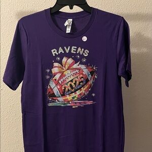 Bella Canvas Purple Ravens 2025 Women's Tee
